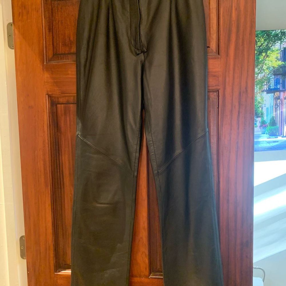 Incredibly soft leather pants.